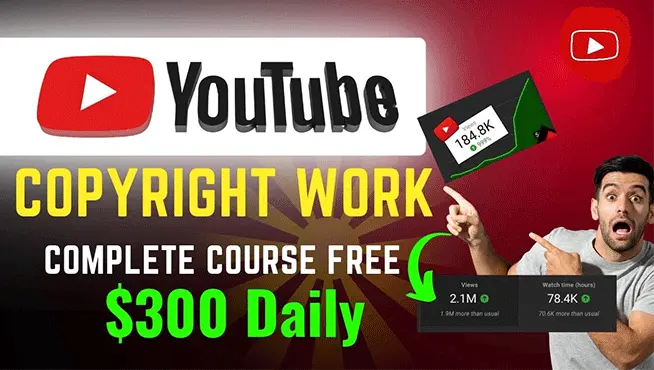 Youtube Copyright Work Course Upcoming…